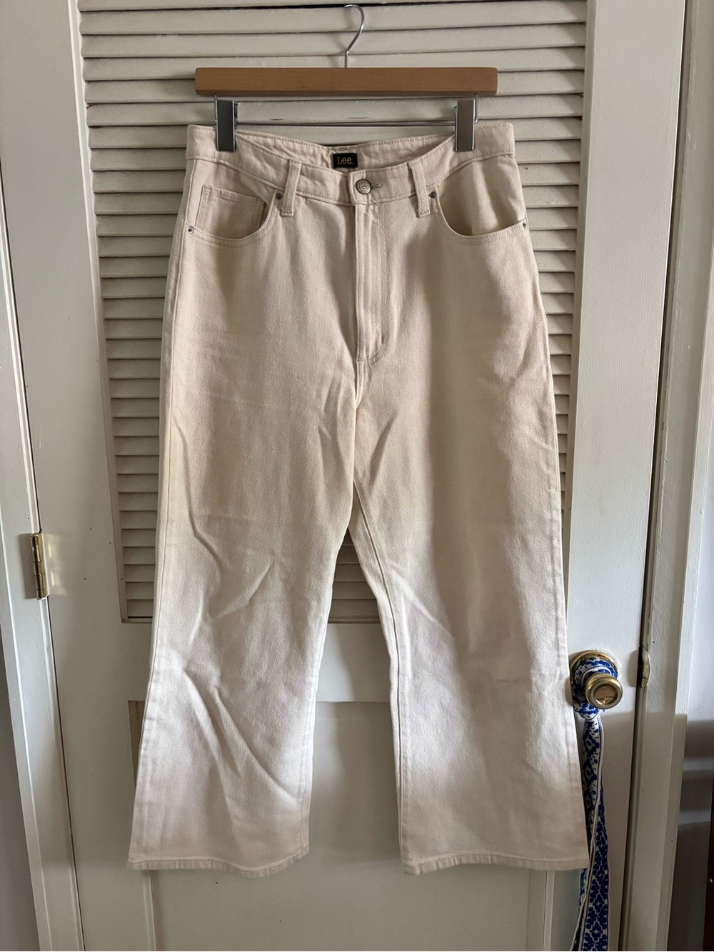 Lee High Rise Cropped Flare size 30